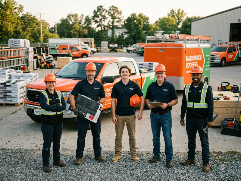 Natiowide Roofers - roof installation in De Pere near me